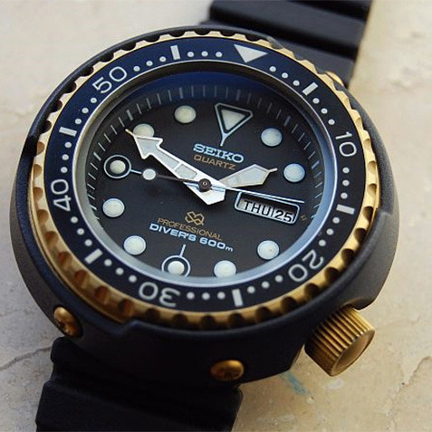 Seiko Professional Diver 600m Golden Tuna 7549-7009